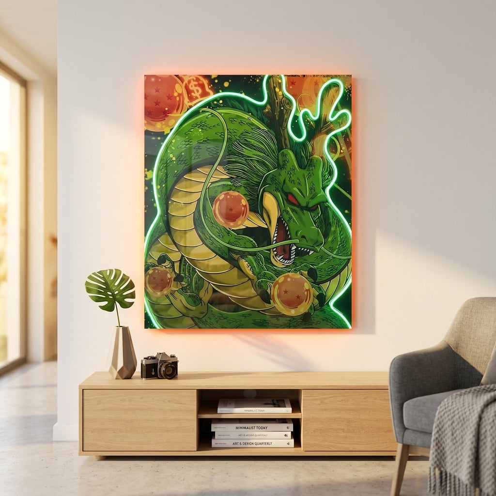 Shenlong Dikey Neon Tablo