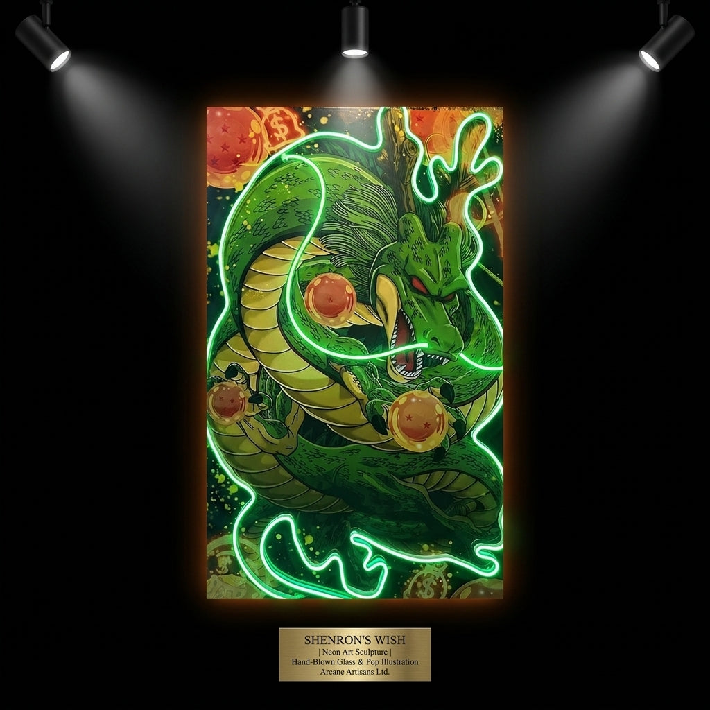 Shenlong Dikey Neon Tablo