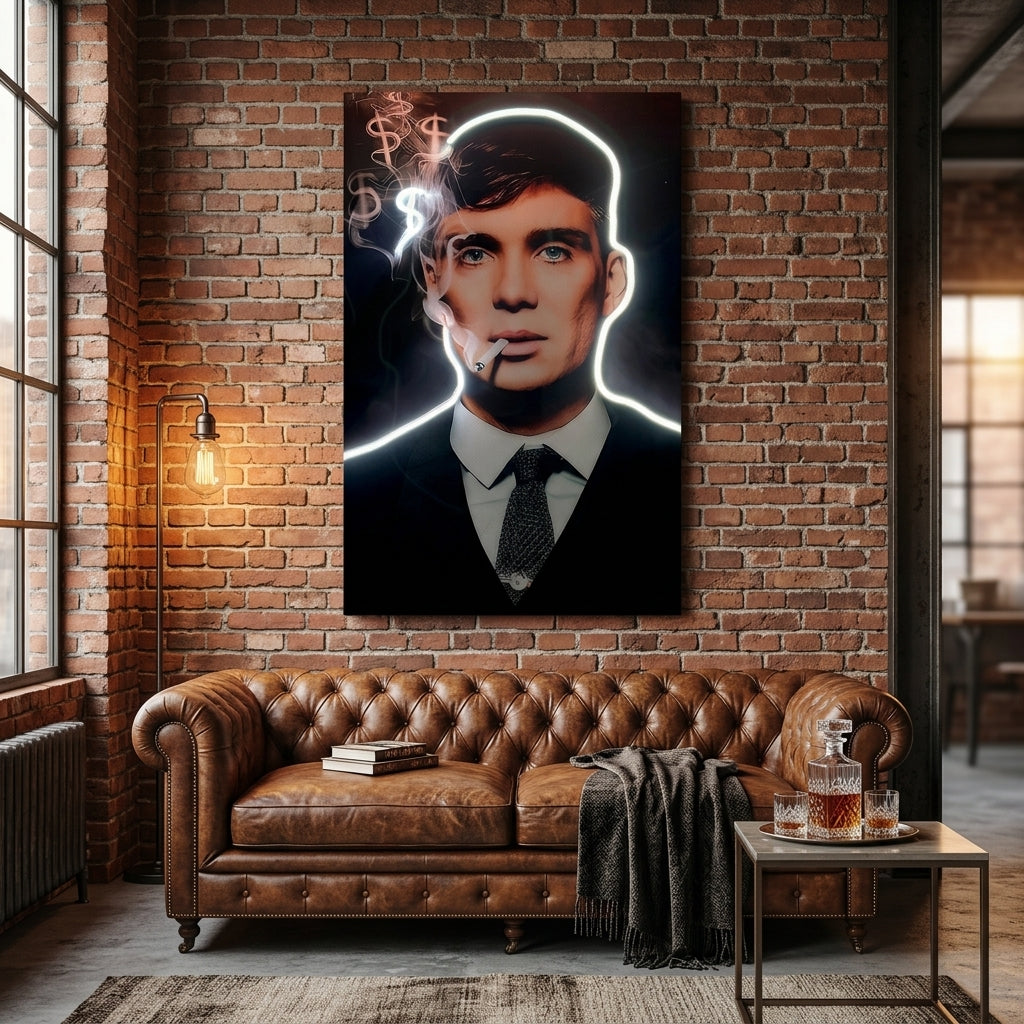 Thomas Shelby Neon Tablo