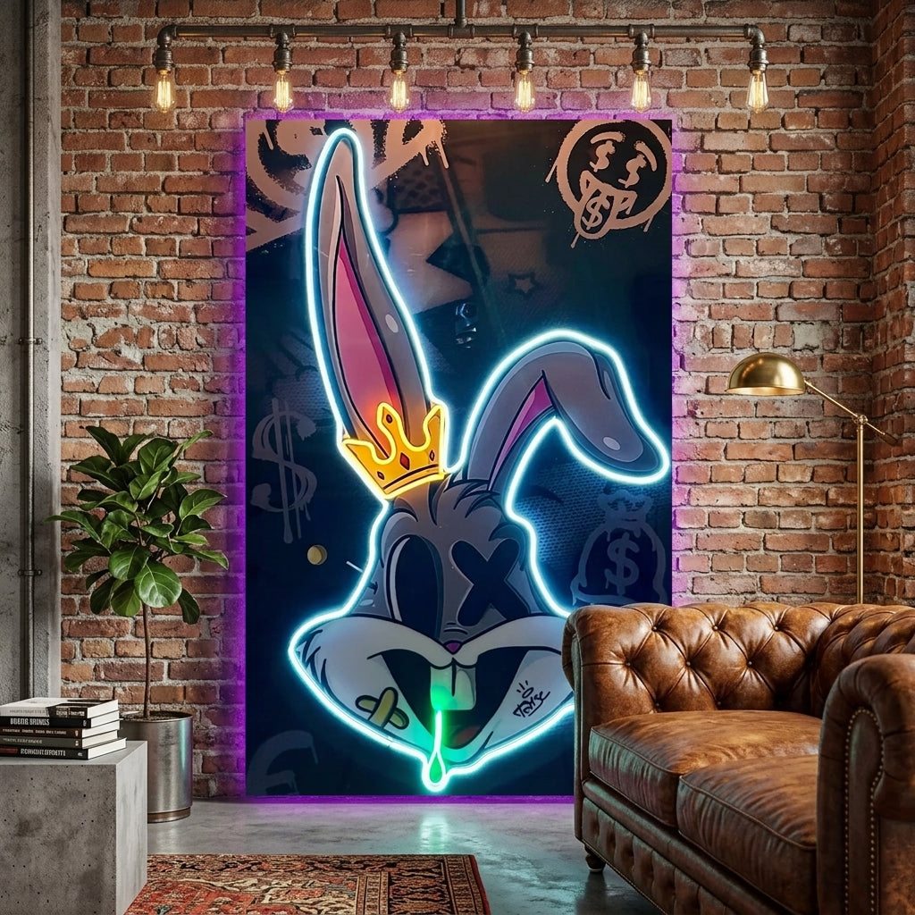 Exclusive Bugs Neon Tablo