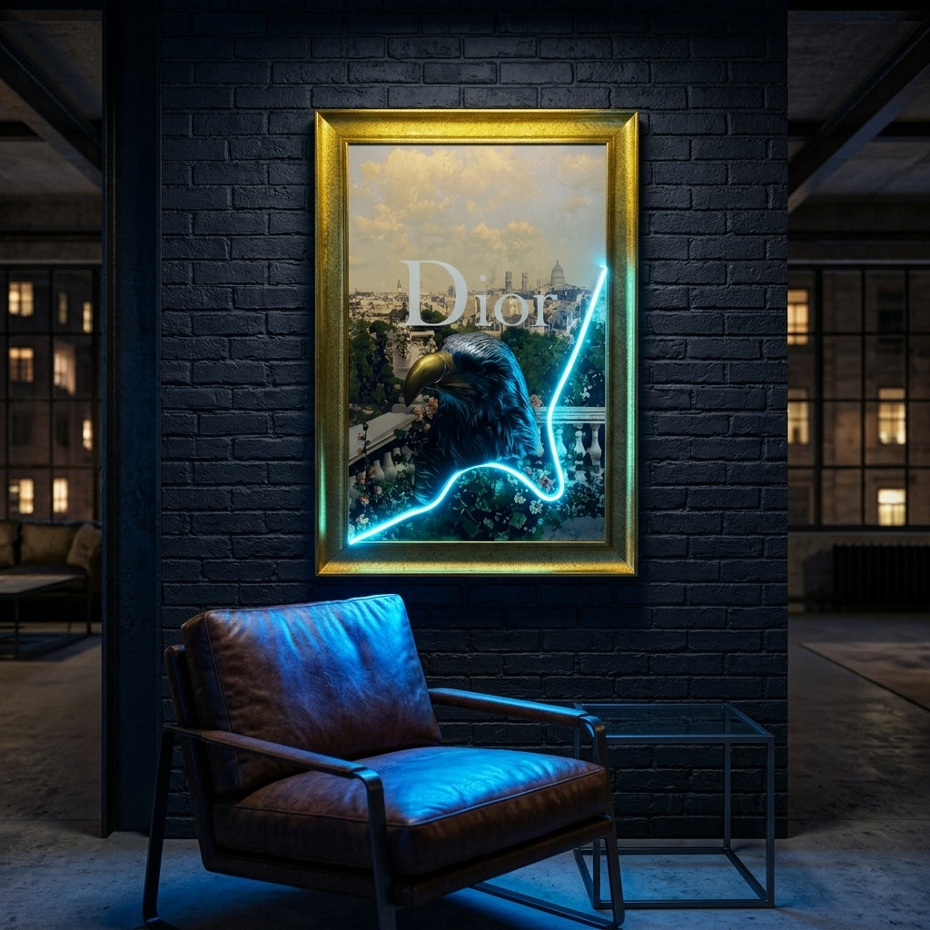 Dior Jungle Art Tablo