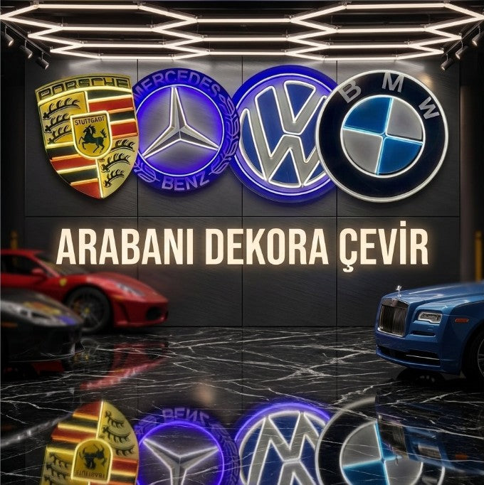 Arabanı dekora çevir! (Logo Özel)