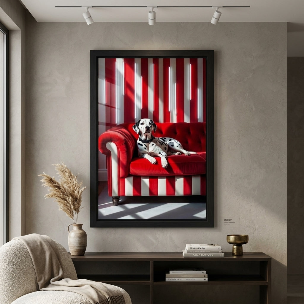 'Scarlet Elegance' Neon Tablo