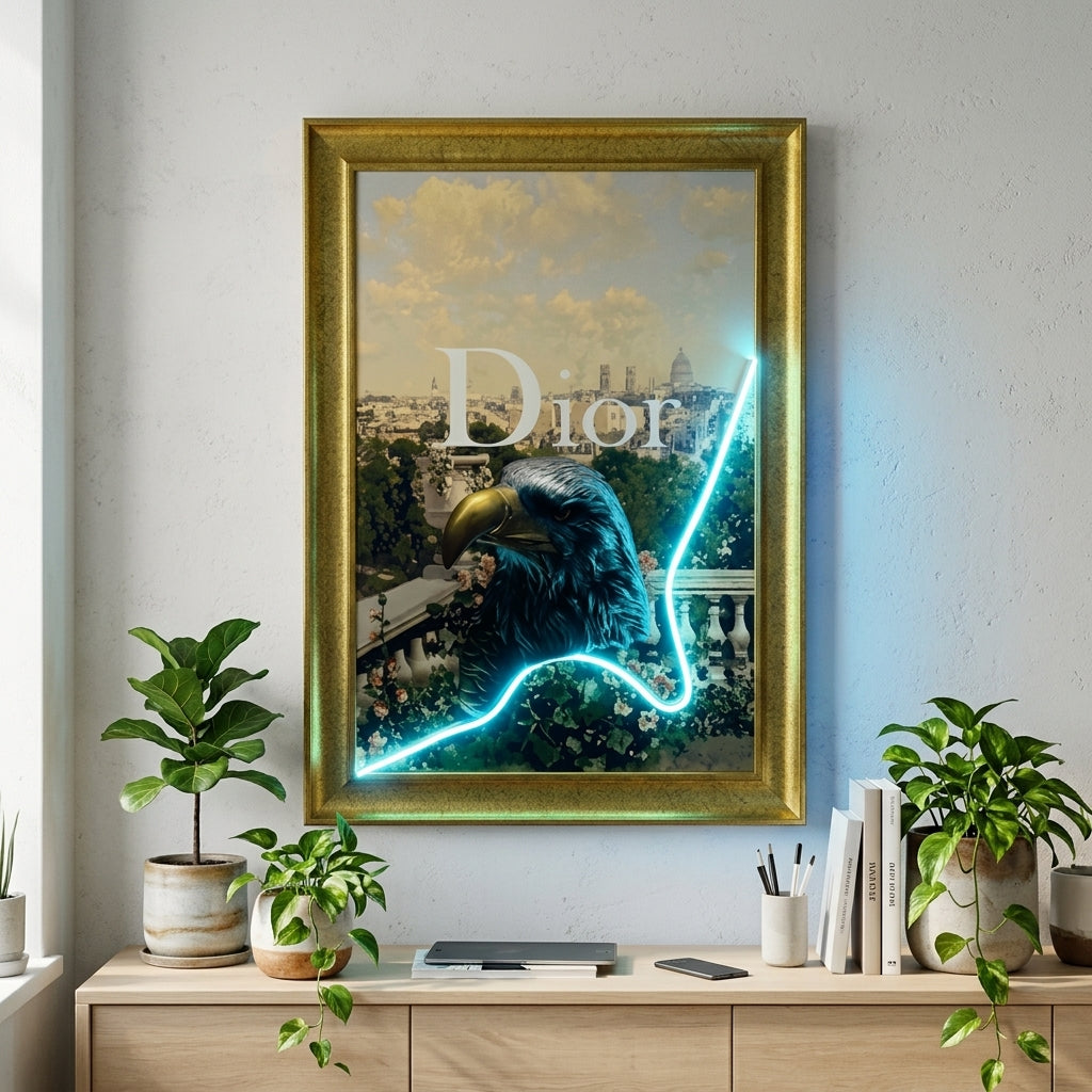 Dior Jungle Art Tablo