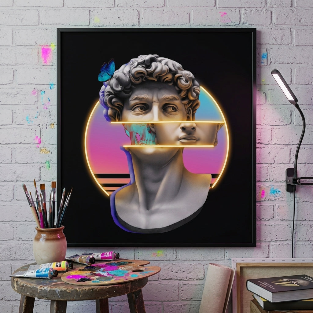 The Anatomy of David - Vapor Edition PopArt Tablo