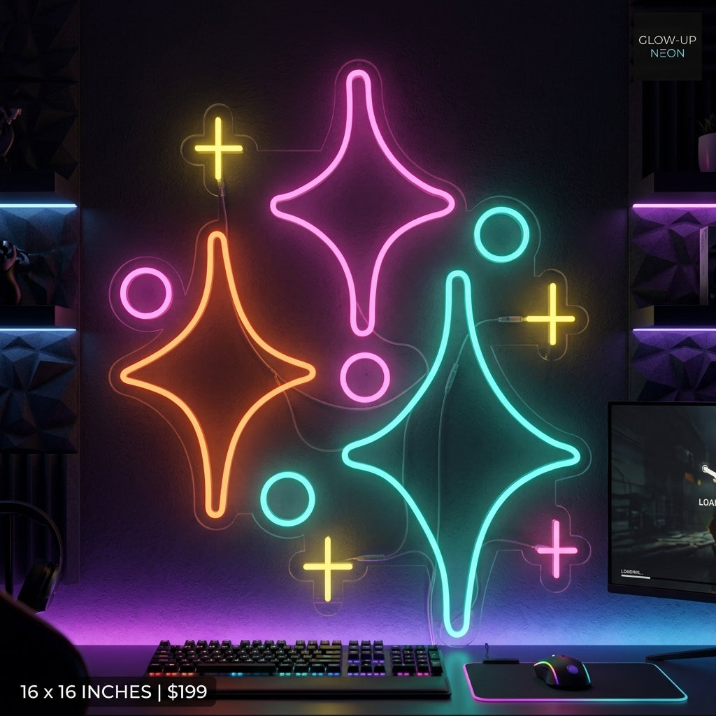 Twinkling Stars by Joanna Behar - Neon Tabela