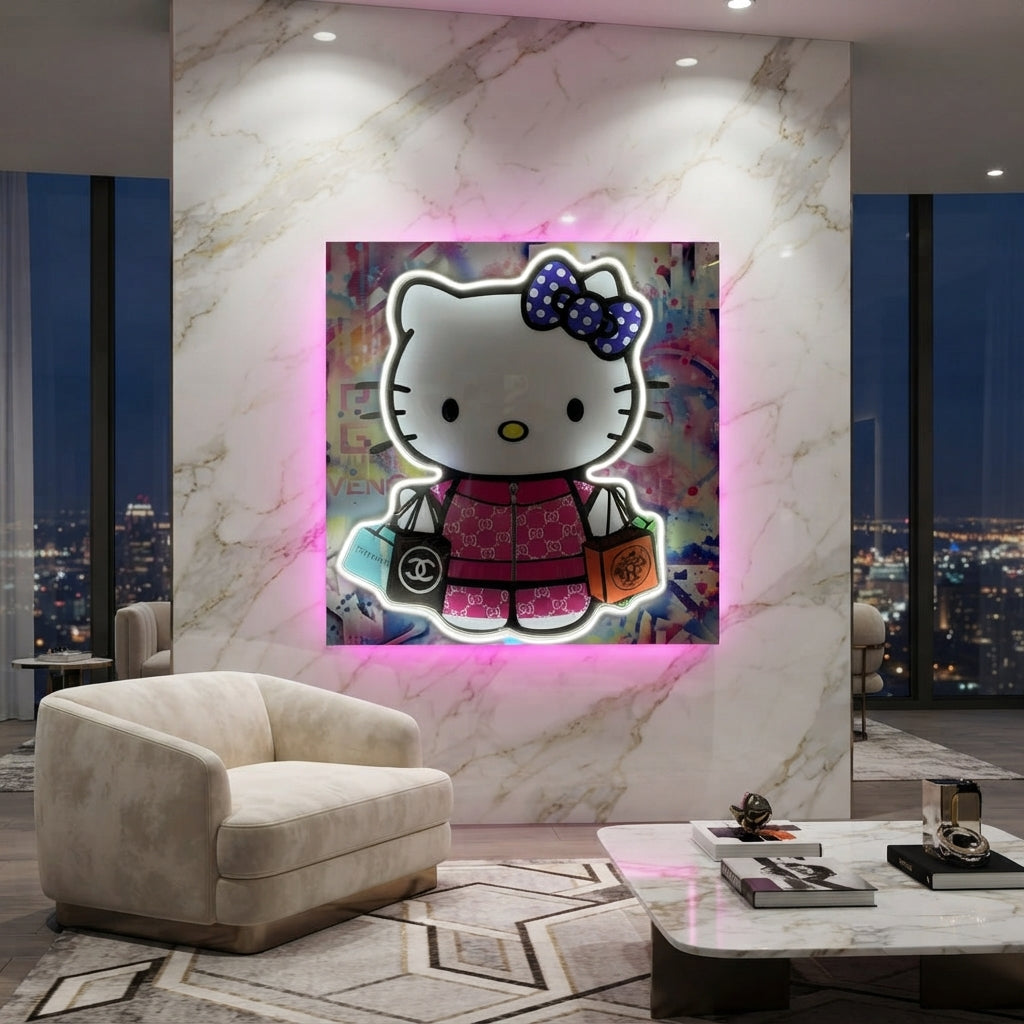 Hello Kitty Neon Tablo