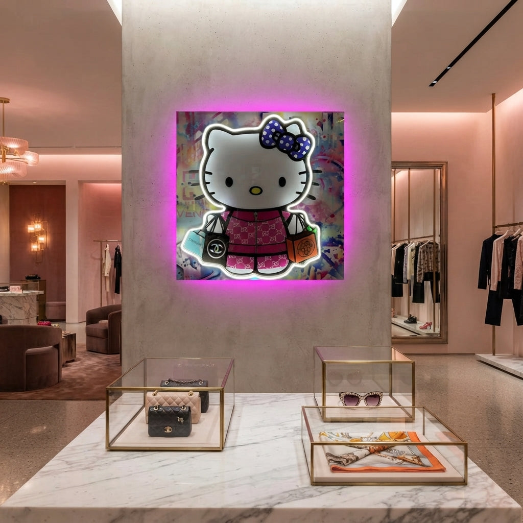 Hello Kitty Neon Tablo
