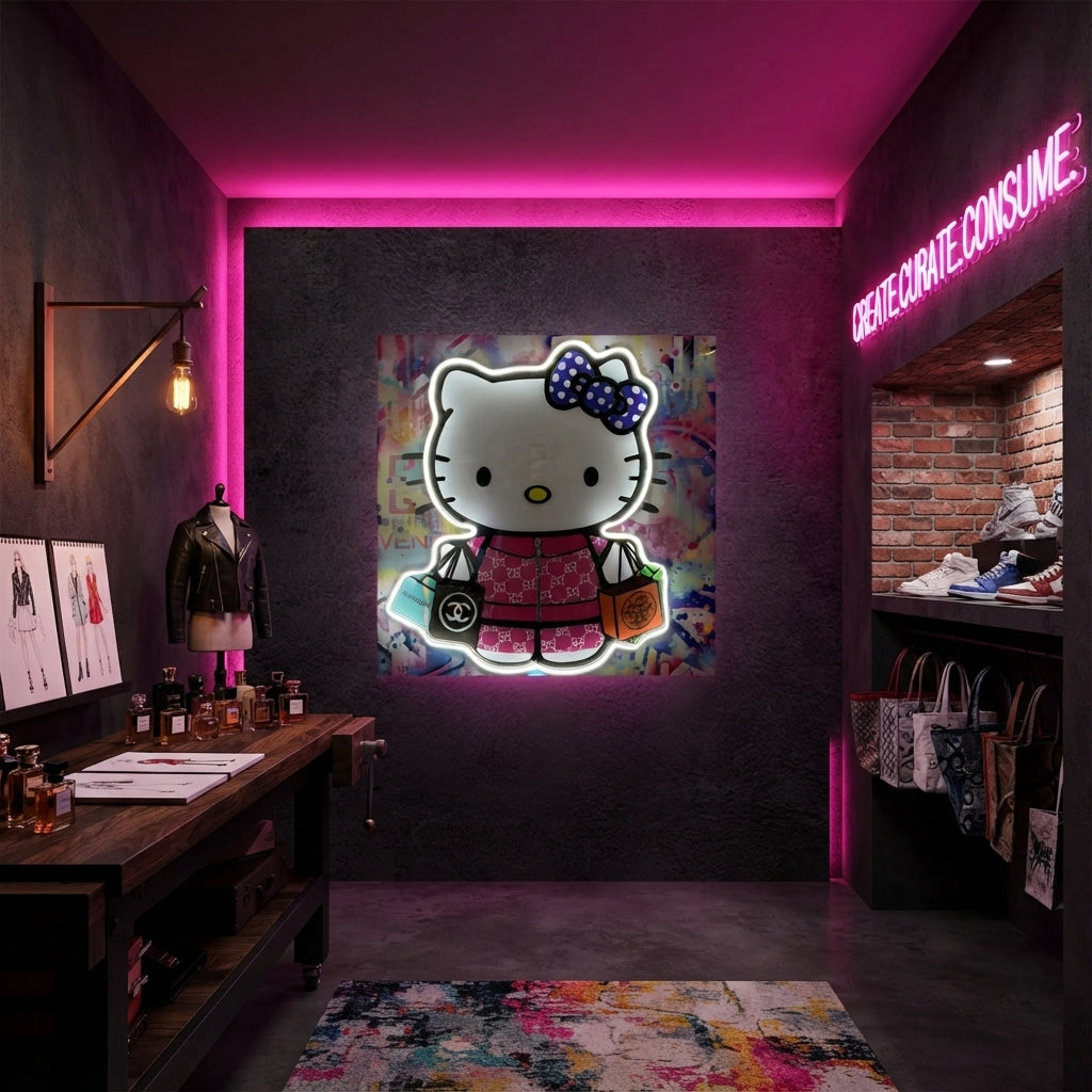 Hello Kitty Neon Tablo