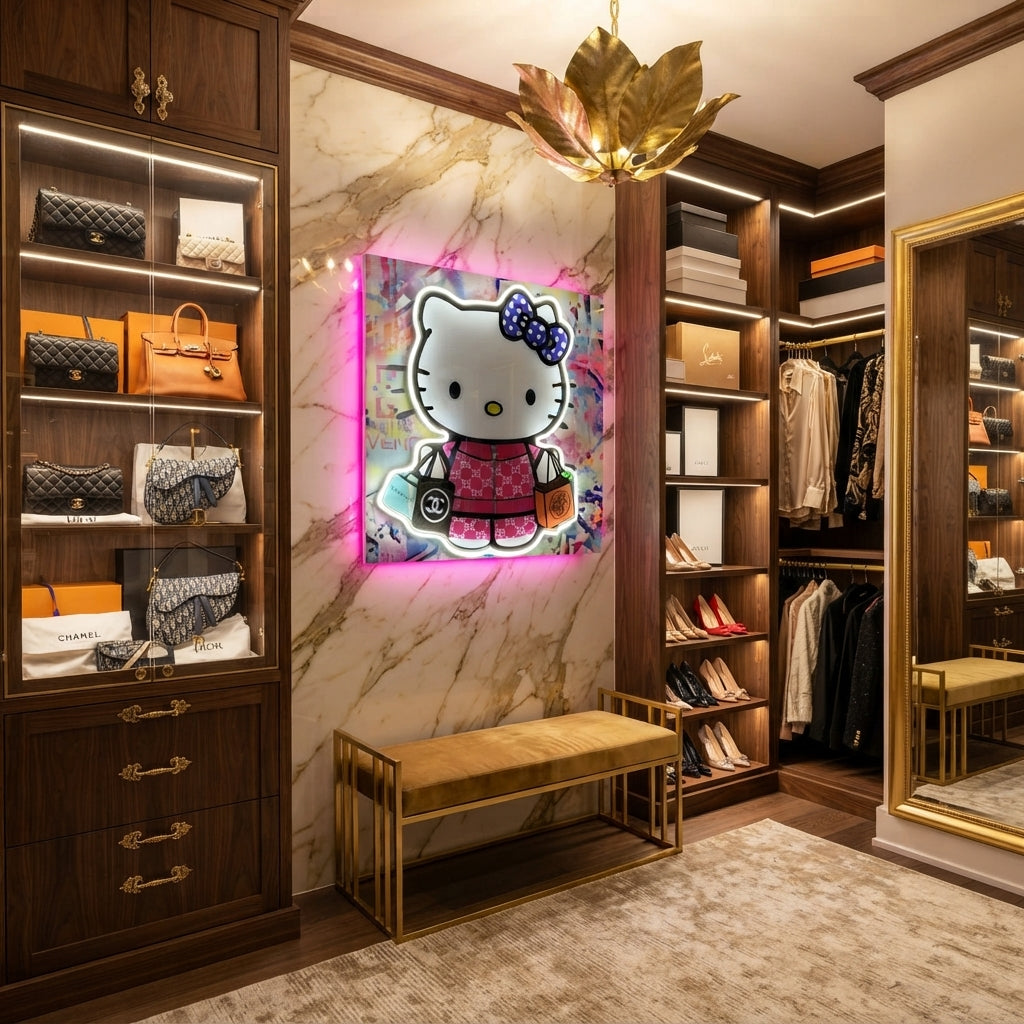 Hello Kitty Neon Tablo