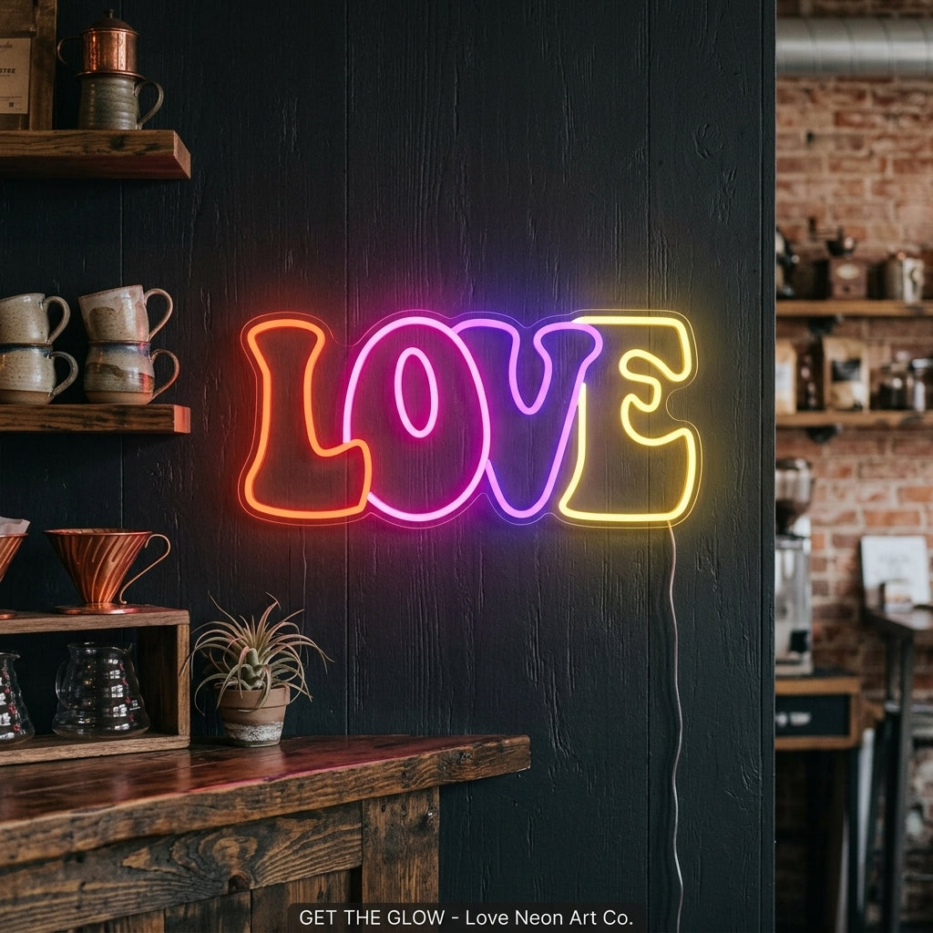 LOVE, Neon Tabela