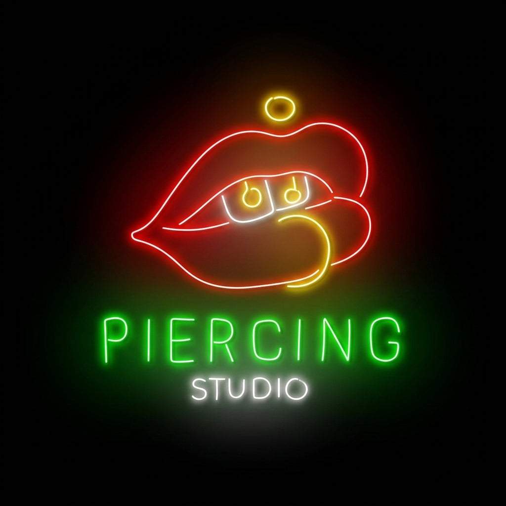Piercing Studio Neon Dekor
