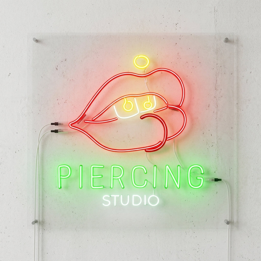 Piercing Studio Neon Dekor