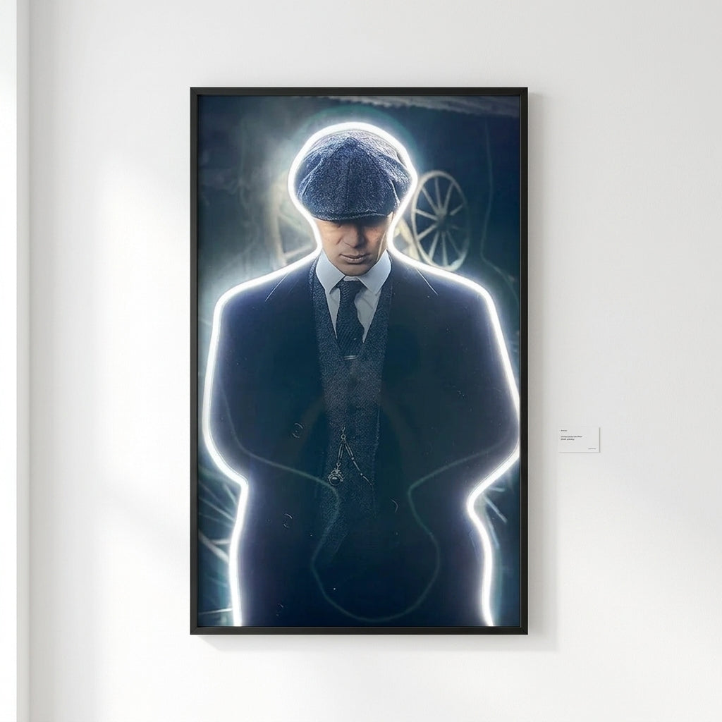 Tommy Shelby Neon Tablo