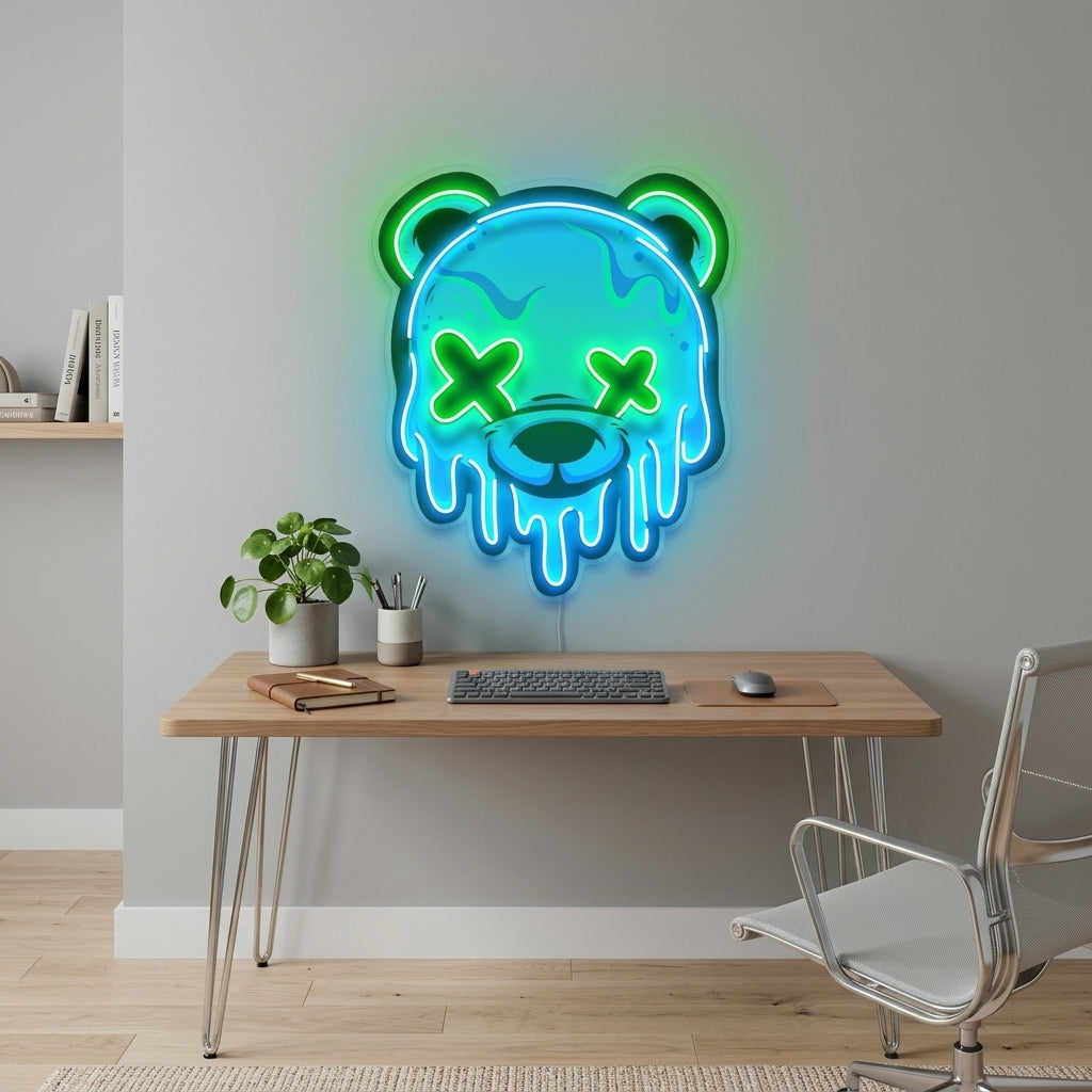 Ice Head Bear Neon Tabela