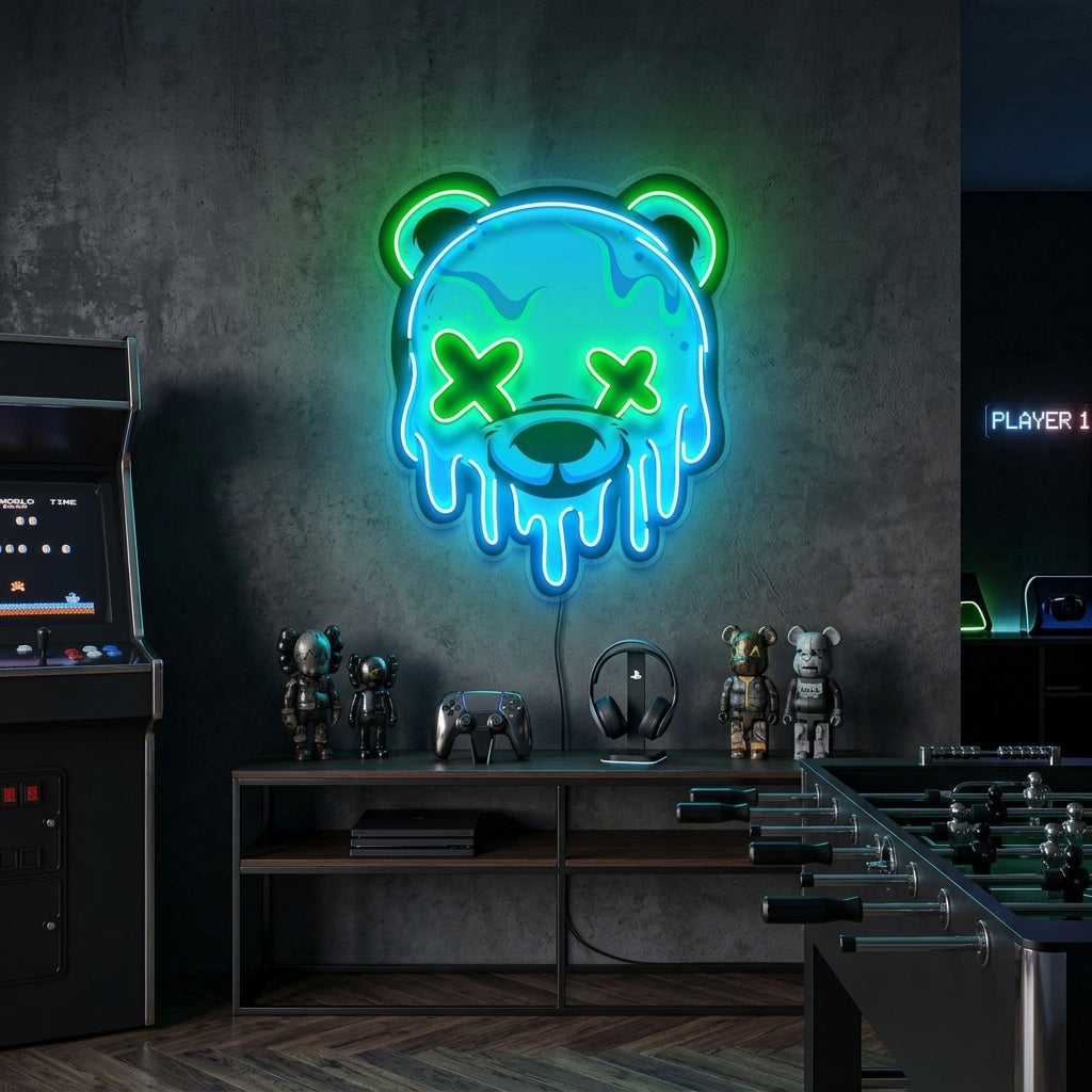Ice Head Bear Neon Tabela