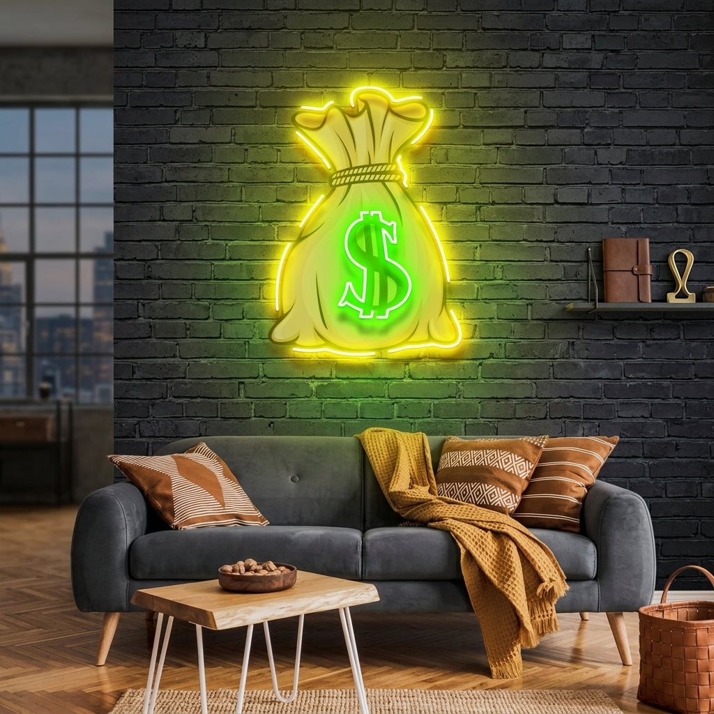 Cash Bag Neon Tabela