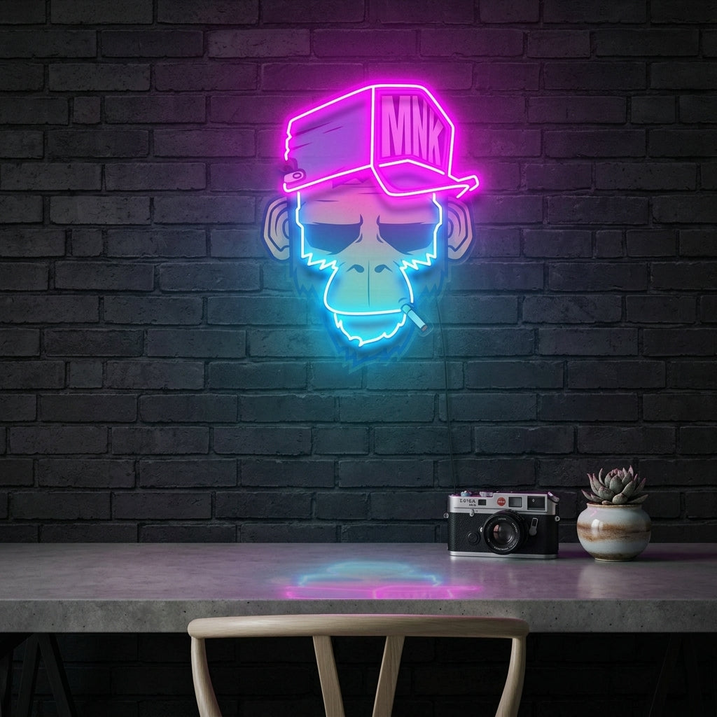 Monkey Smoke Neon Tabela