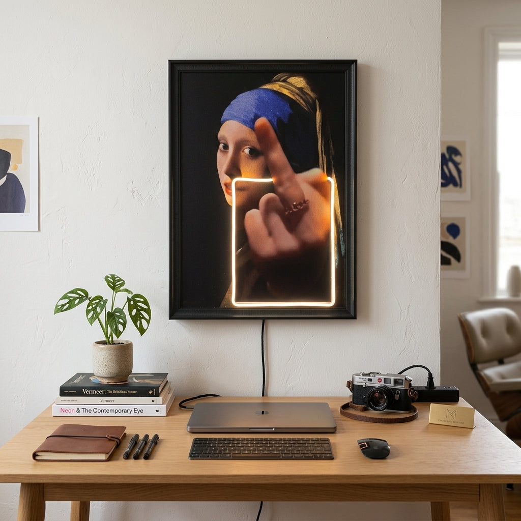 Girl with a Pearl Earring Canvas Art Tablo