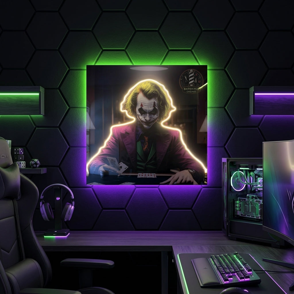 Joker Neon Tablo
