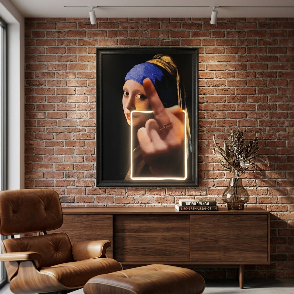 Girl with a Pearl Earring Canvas Art Tablo