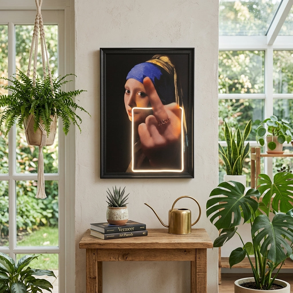 Girl with a Pearl Earring Canvas Art Tablo
