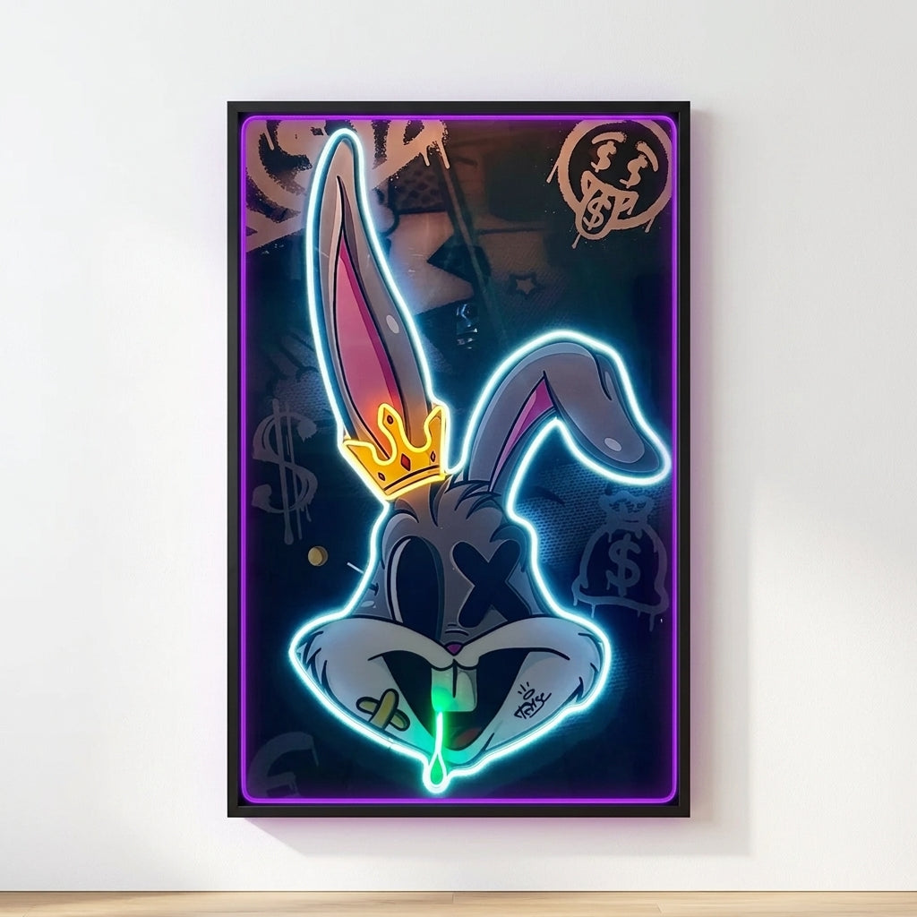 Exclusive Bugs Neon Tablo