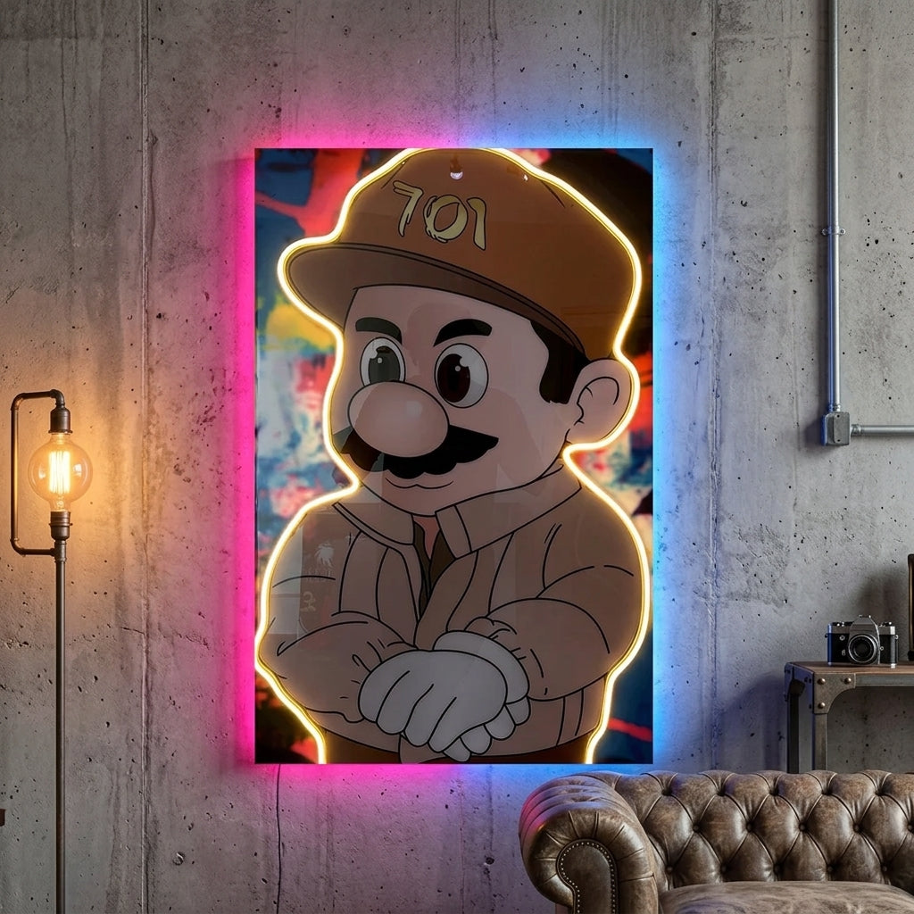 Chapo Bros Neon Tablo