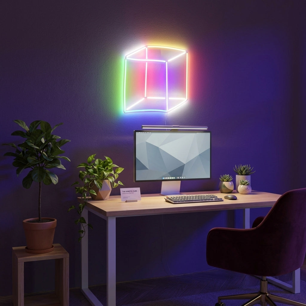 Geometric Cube, Neon Tabela