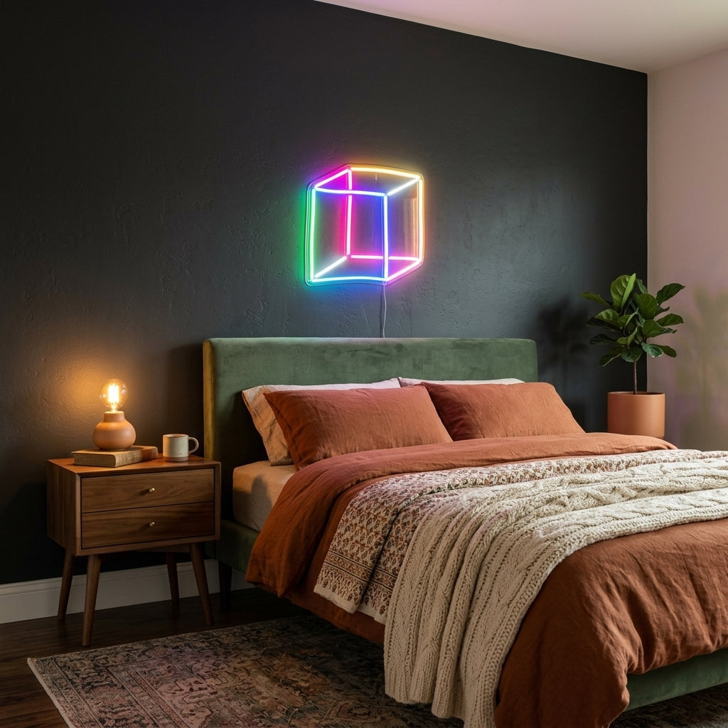 Geometric Cube, Neon Tabela