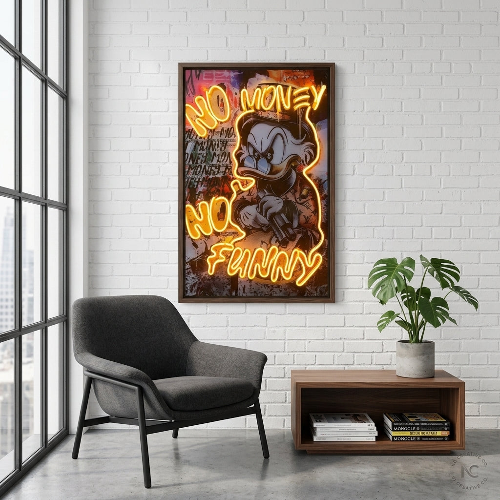 No Money No Funny  Neon Tablo