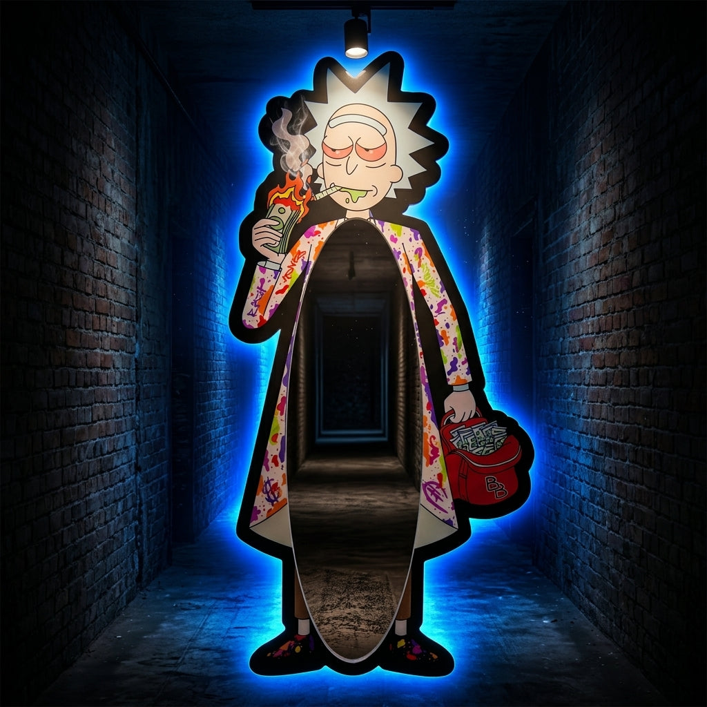 Rick High Siyah Ayna