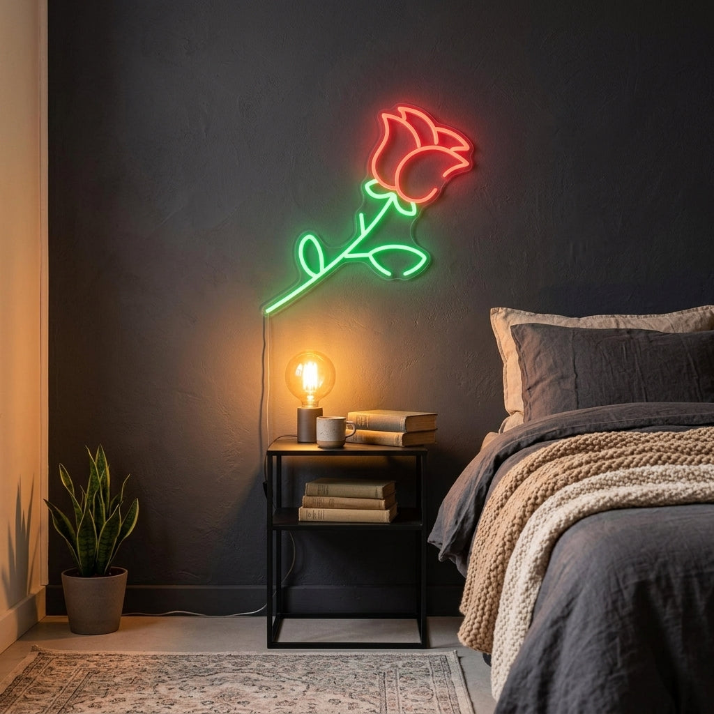 Kırmızı Gül, Neon Tabela