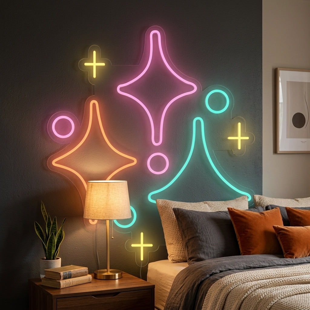 Twinkling Stars by Joanna Behar - Neon Tabela