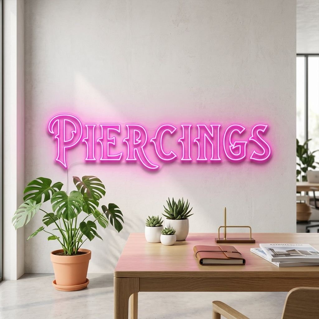 Piercings Neon Dekor