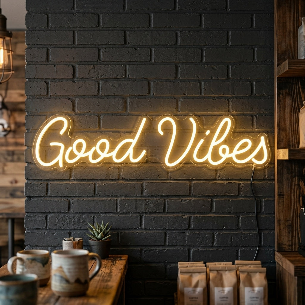 Good Vibes - Neon Tabela