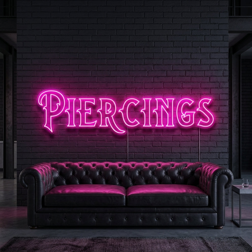 Piercings Neon Dekor