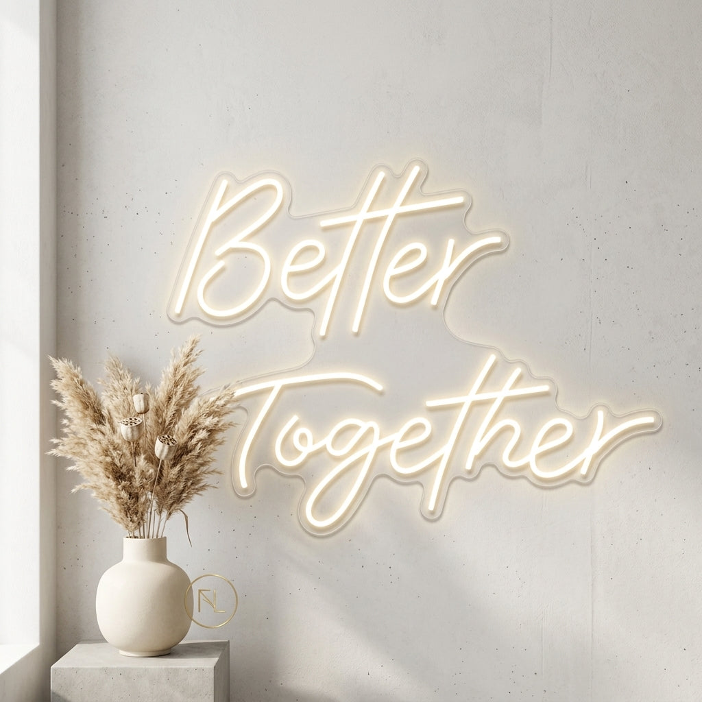Better Together Neon Dekor