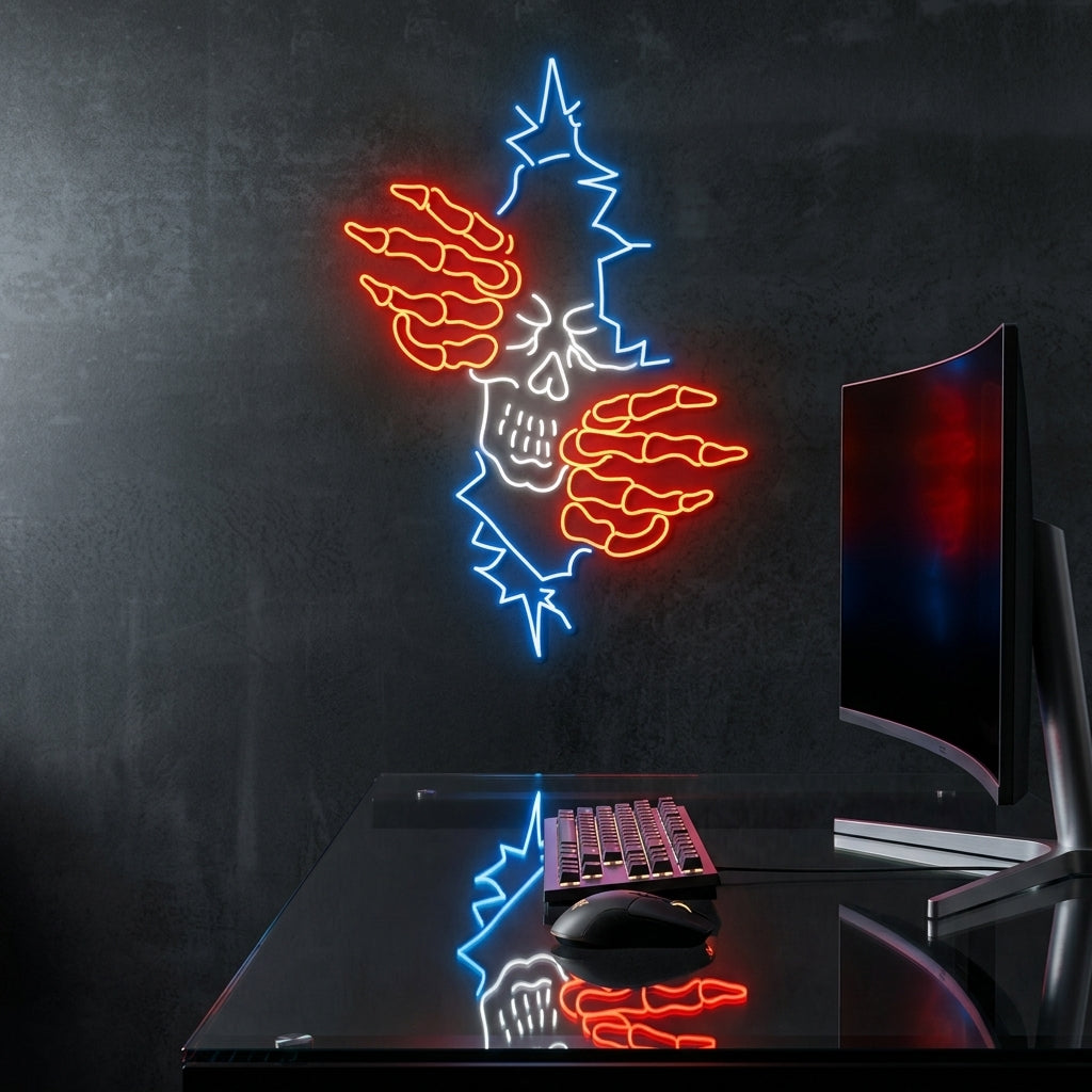 Kuru Kafa Neon Dekor