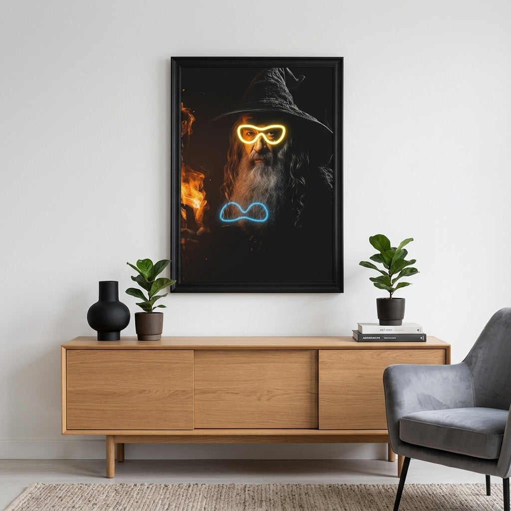 GANDALF Canvas Art Tablo