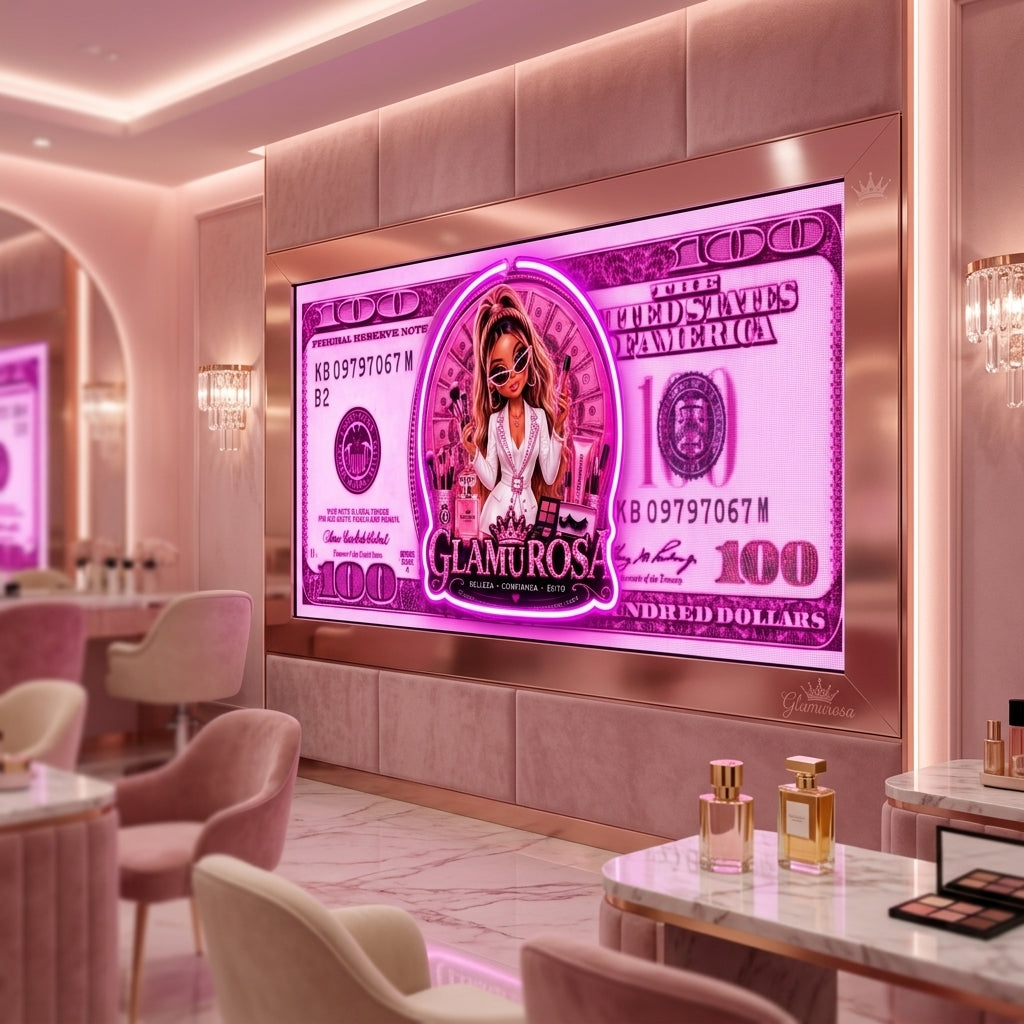 "Boss Babe" Vurgulu PopArt Tablo (Güzellik Salonları / Stüdyolar )