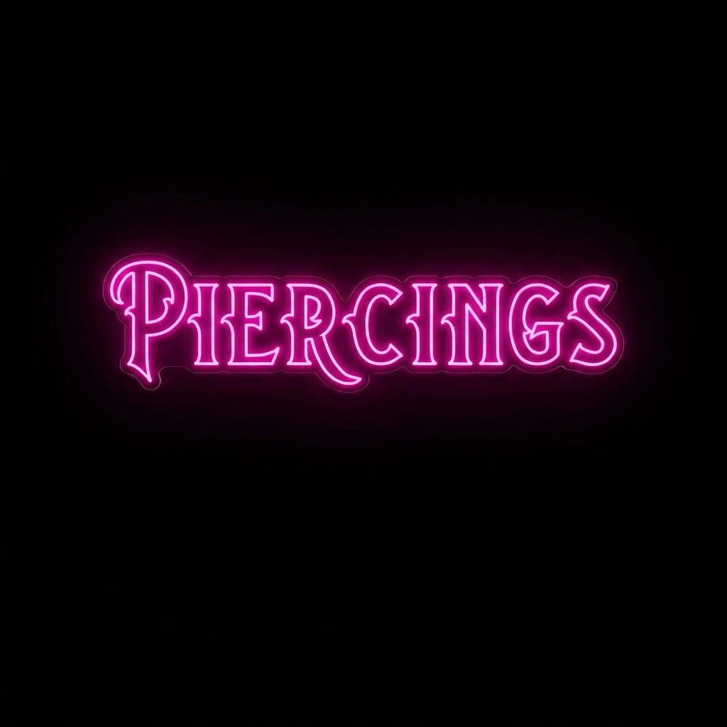 Piercings Neon Dekor