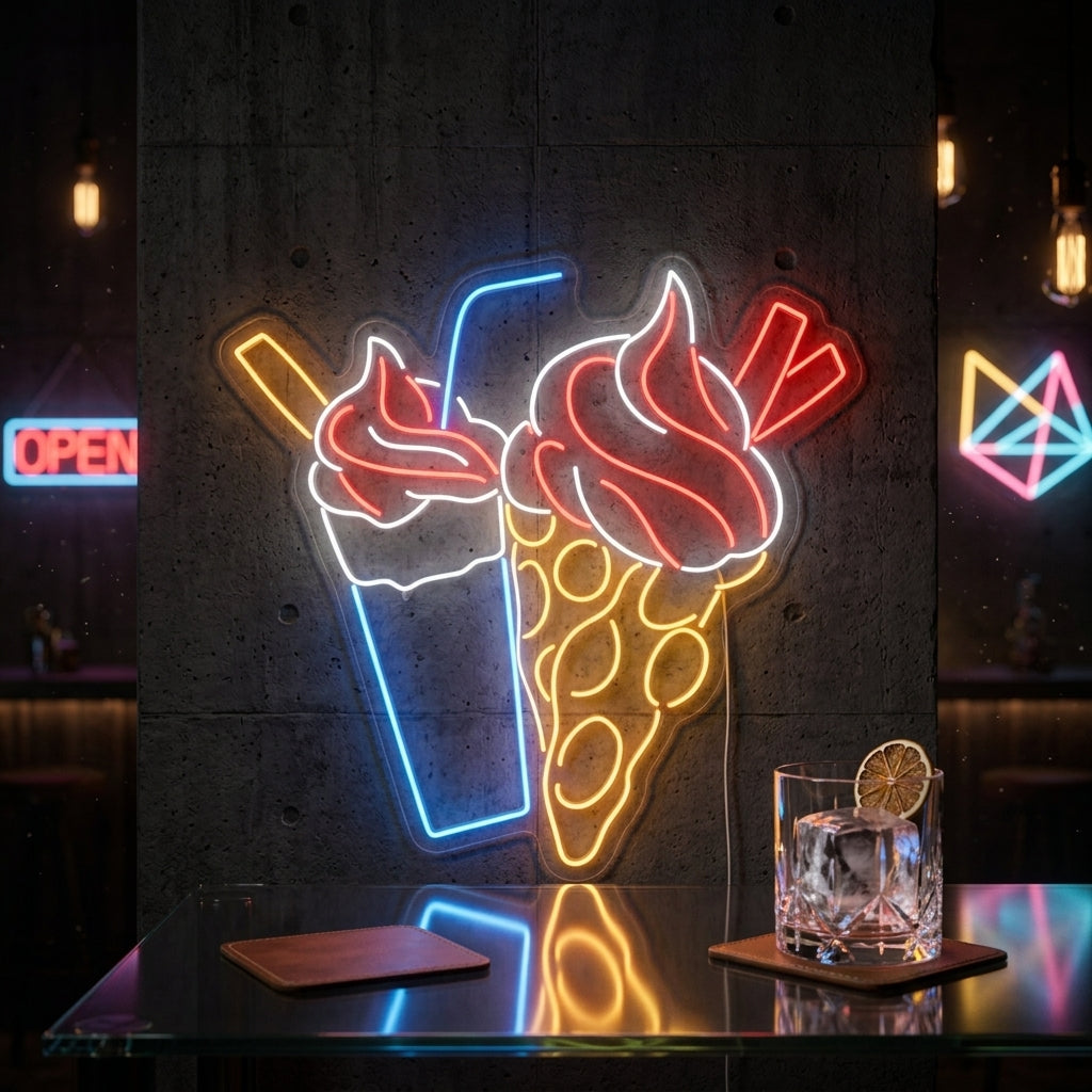 Milkshake ve Bubble Waffle