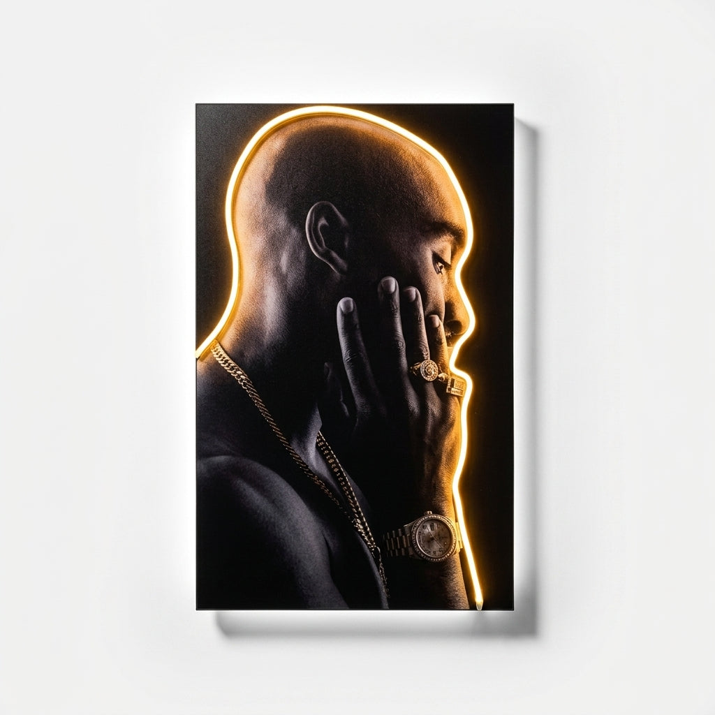 Tupac Neon Tablo