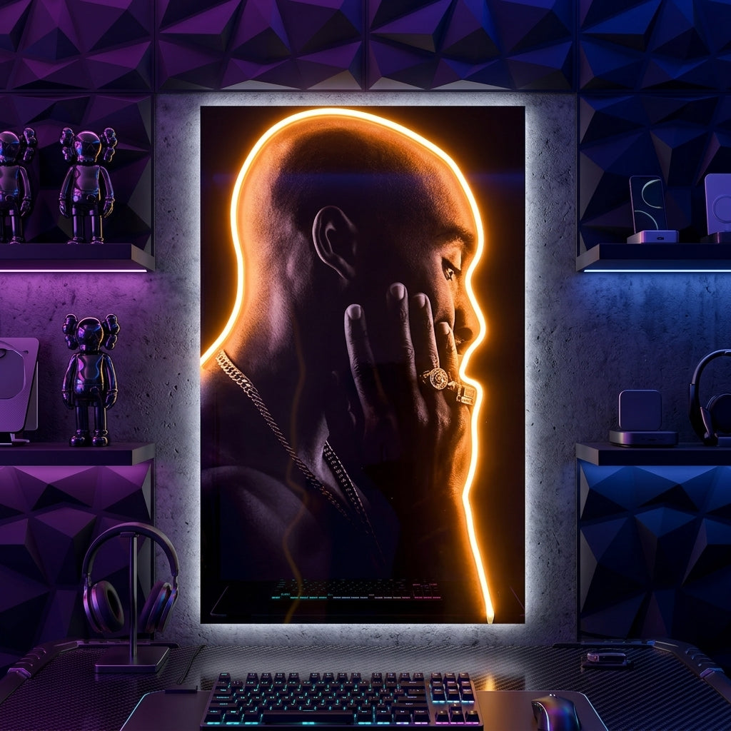 Tupac Neon Tablo