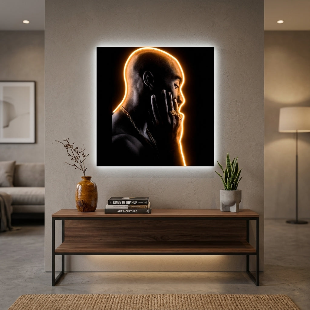 Tupac Neon Tablo