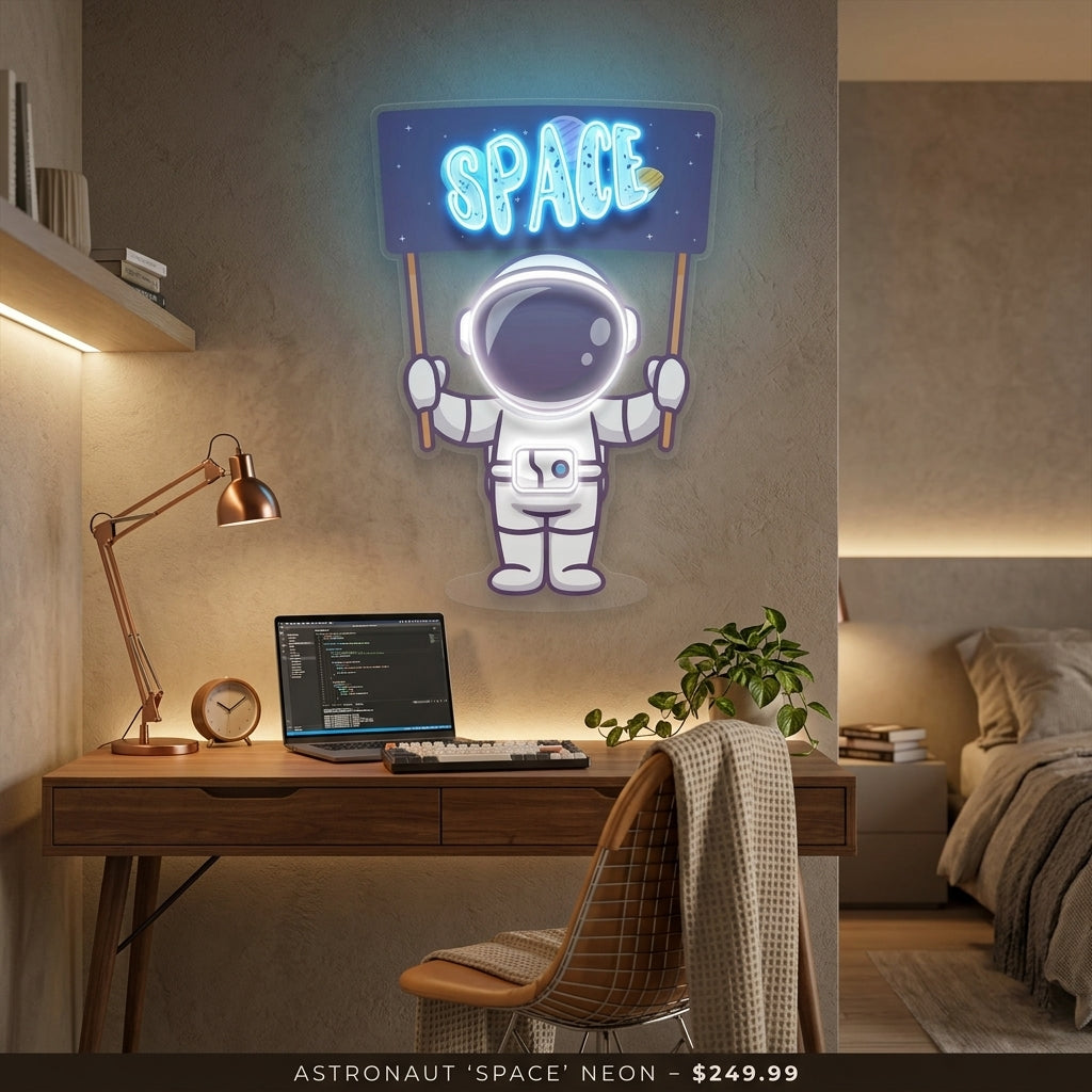 Astronot Kurulu Yapıt - Neon Tabela