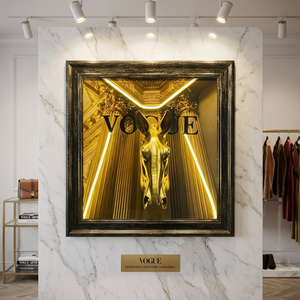 Vogue Jungle Art Tablo