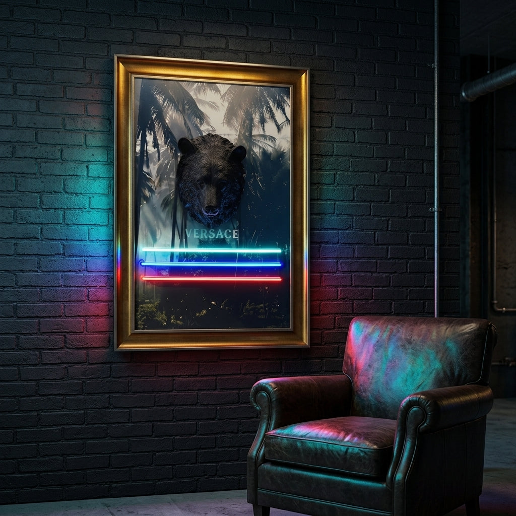 Versace Jungle Art Tablo