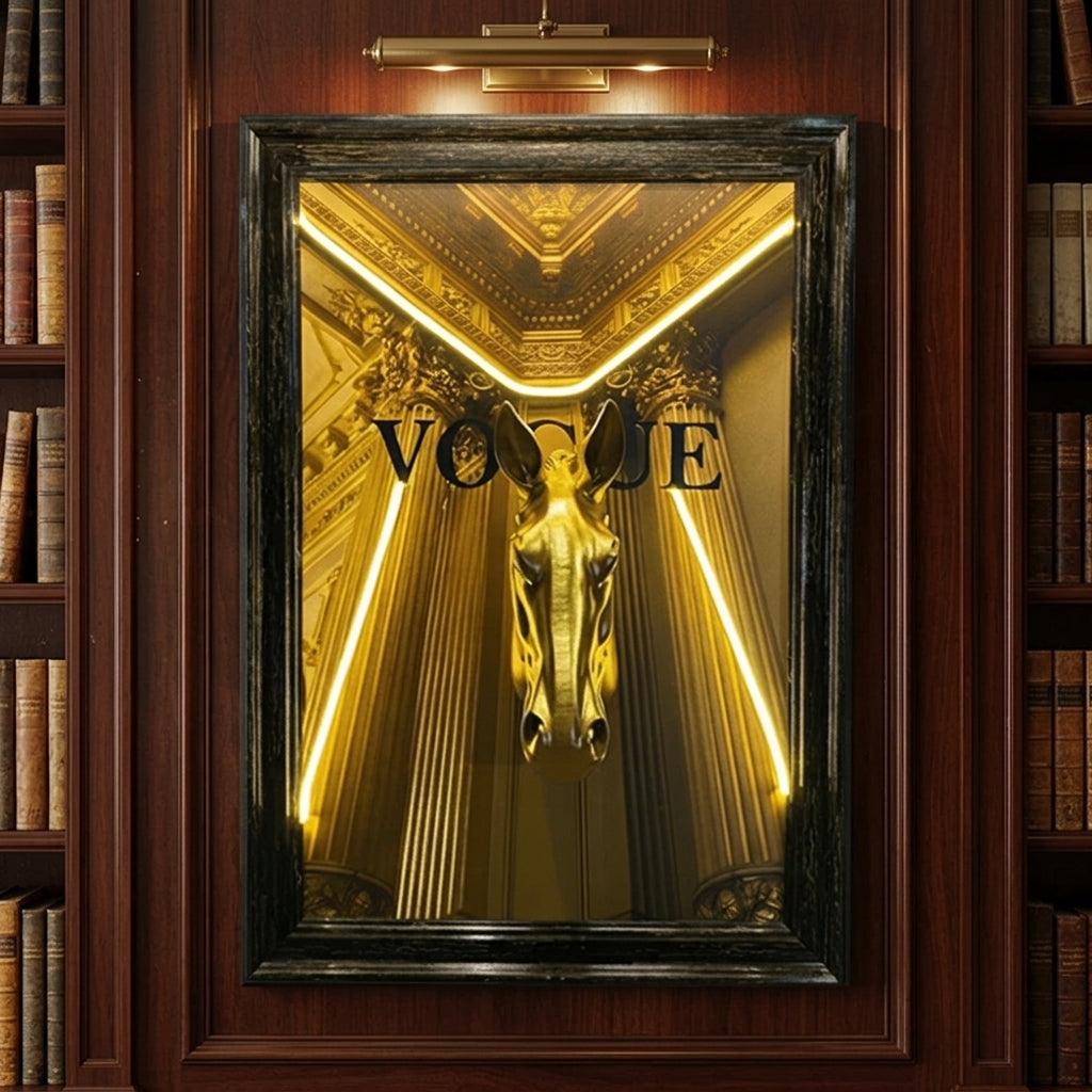 Vogue Jungle Art Tablo